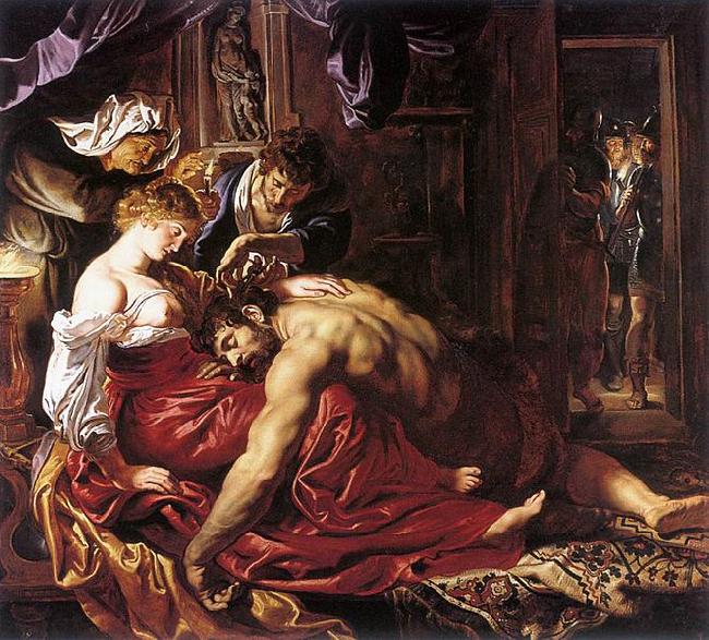 Peter Paul Rubens Samson and Delilah France oil painting art